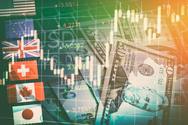 Forex Markets Currency Trading Concept.