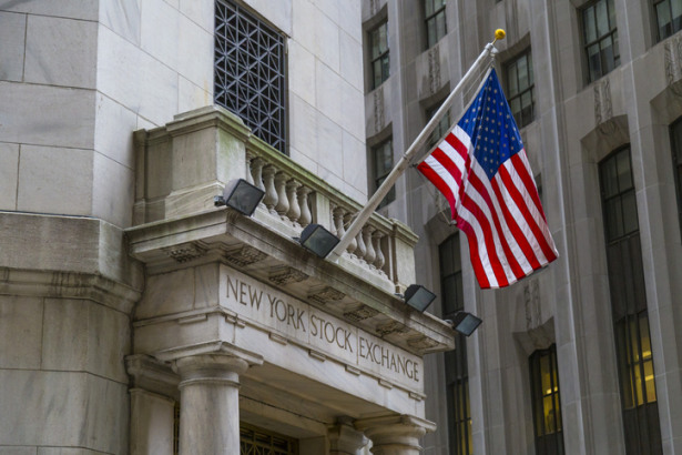 The side entrance of New York Stock Exchange, NYC