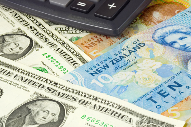 Forex - US and New Zealand currency pair with calculator