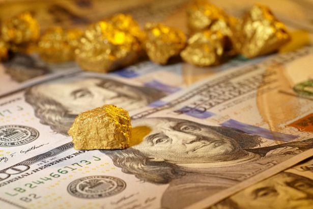 Gold weekly chart, August 12, 2019
