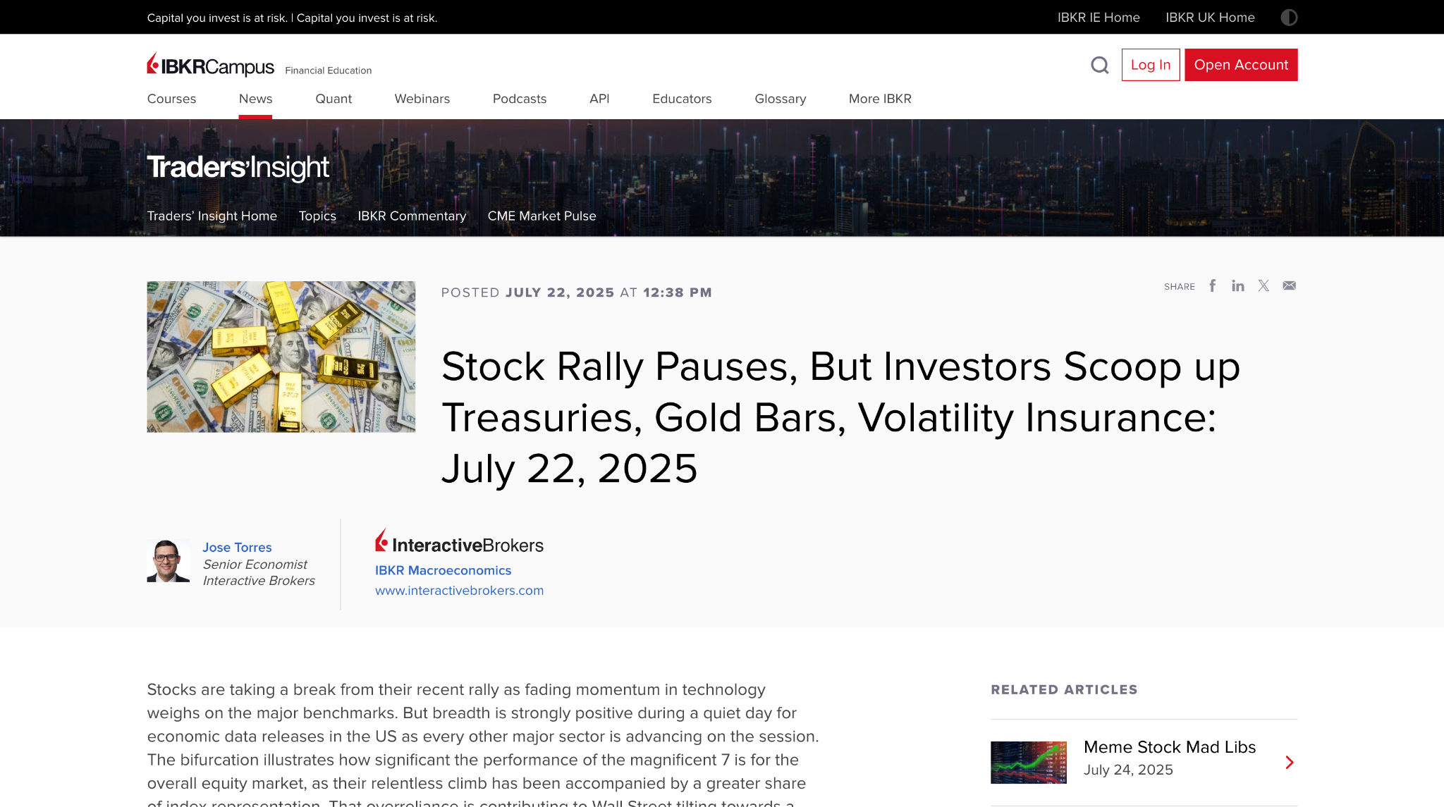 Interactive Brokers Review 2025 – Full Video Walkthrough