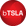 Backed Tesla logo