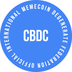 Central Bank Digital Currency Memecoin logo