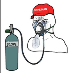 Cope man logo