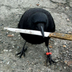 crow-with-knife logo