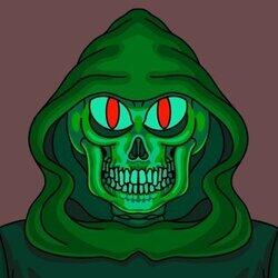 Green Reaper by Matt Furie logo
