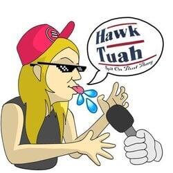 Hawk Tuah logo