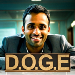 Head of D.O.G.E logo