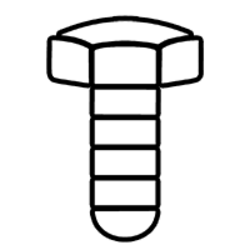 Huebel Bolt logo