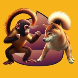 Monkey Shit Inu logo