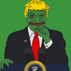 Pepe Trump logo