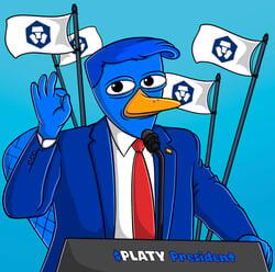 President Platy logo