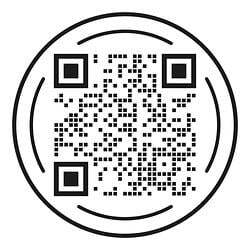 QR coin logo