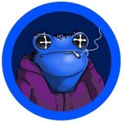 Ribbit on Base logo