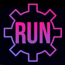 Run logo