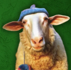 Sheep Wif Hat logo