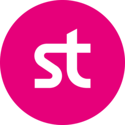 Stride Staked DYDX logo