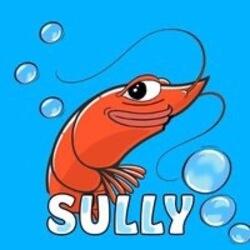 Sully the shrimp logo