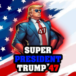 Super President Trump 47 logo