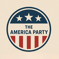 THE AMERICA PARTY logo
