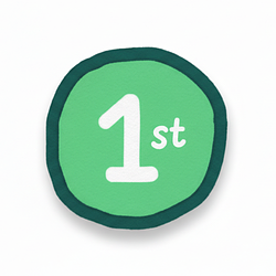 The First Play logo