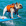 The Surfing Frenchie logo