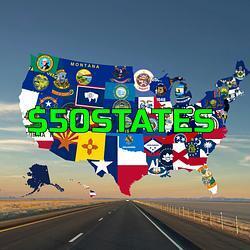 Traveling To All 50 States LIVE logo