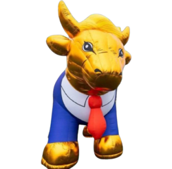 Trump's Golden Bull logo