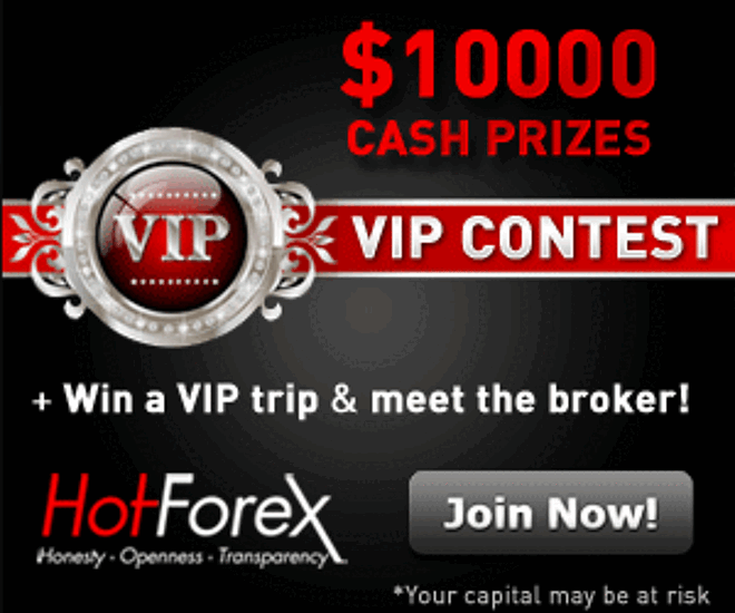 The HotForex VIP Contest is Now Open for Registration!