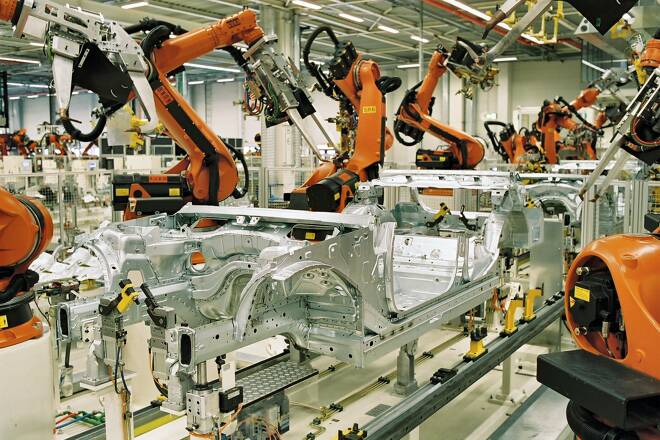 Industrial Production Down in March in European Union and Euro Area