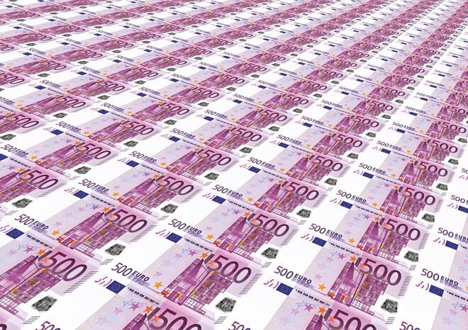 EU current account surplus down on previous month