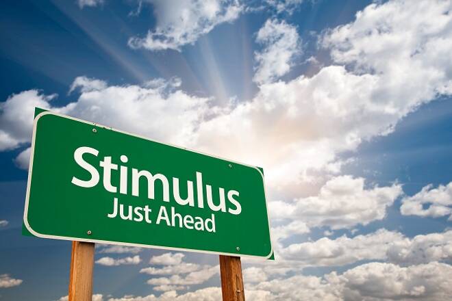 Stimulus expectations ease Brexit uncertainty
