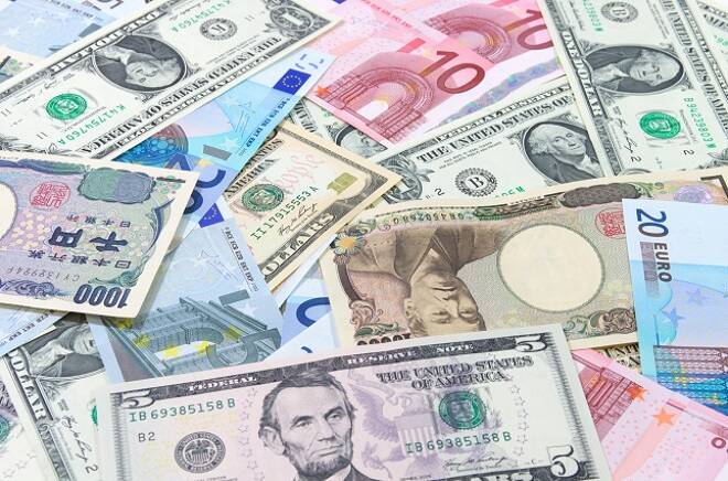 US dollars,Euro,Yen