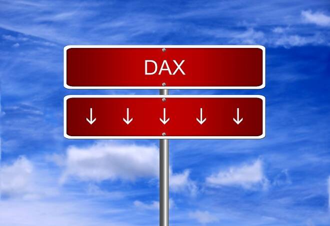 Dax daily chart, May 24, 2018