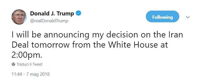 Trump Tweet