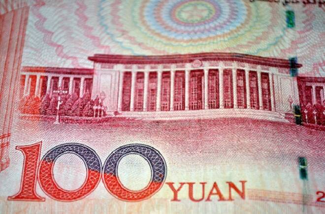 Yuan Firms on Dollar Weakness, Risk aversion Reigns