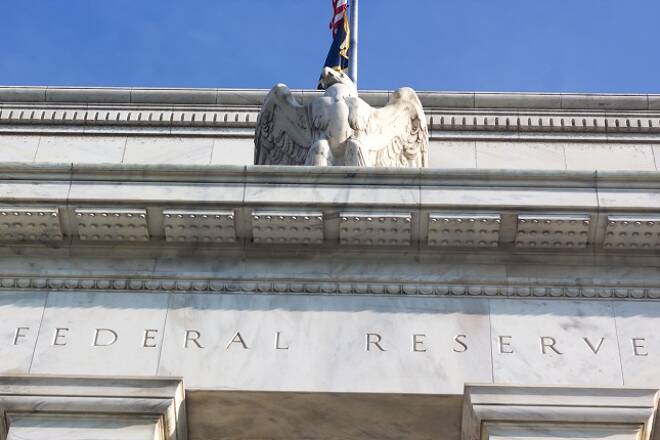 Federal Reserve building in Washington DC, USA