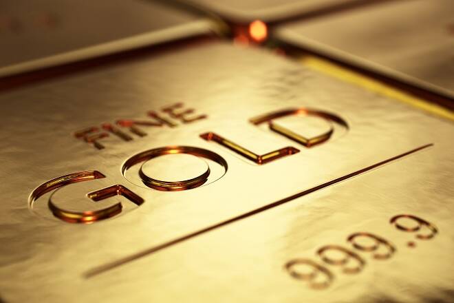 Gold Heading Towards the Neckline and the 38.2% Fibo