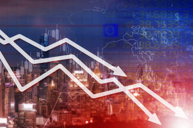 Chart businesses falling