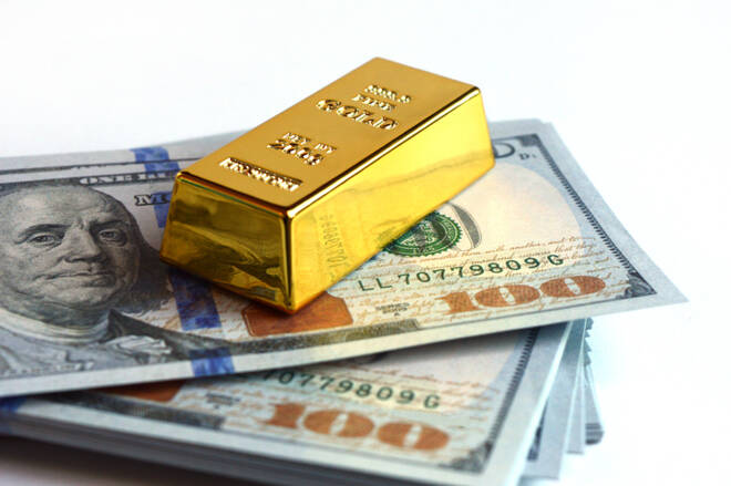 Comex Gold and U.S. Dollar