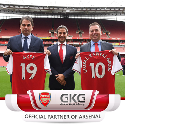 Global Kapital Group is Proud to Join Forces with Arsenal for a Global Partnership!
