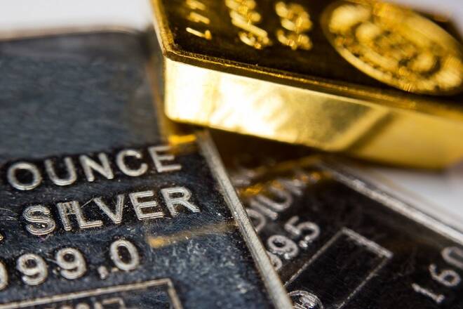 Gold, Silver, USD