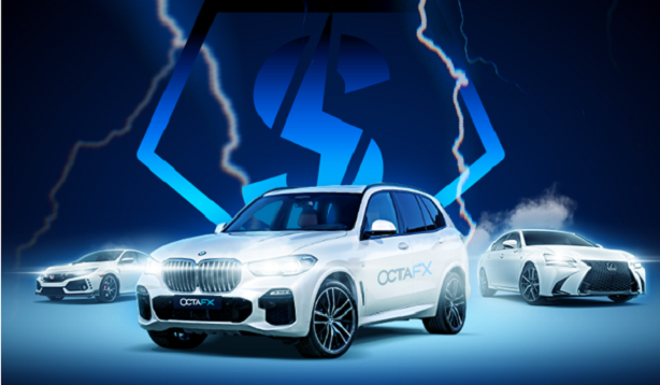 OctaFX has Given Away BMW X5 M, Lexus GS-F, and Five Honda Cars