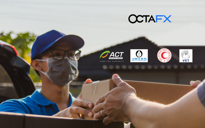 OctaFX is Donating 25,000 USD to COVID-19 Relief
