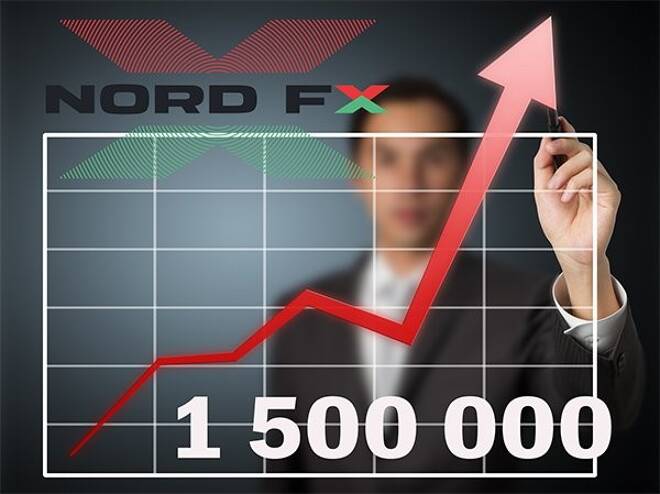 Number of Accounts Opened in NоrdFX Exceed 1.500.000