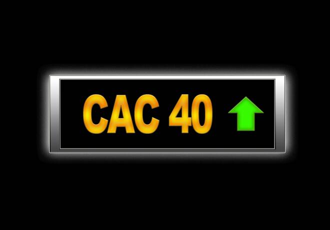 Cac 40 positive.