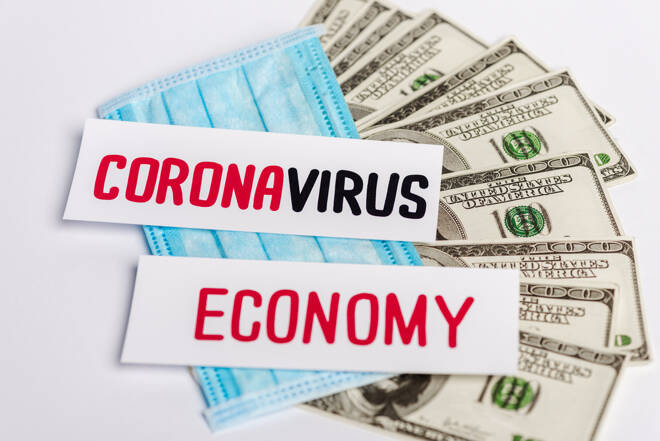dollar, corona, crisis. economy