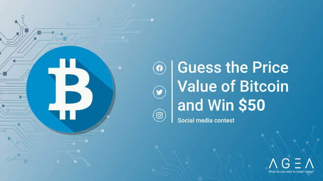 AGEA.Trade: Guess the Price Value of the Bitcoin and Win $50