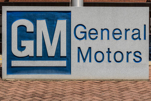 GM Sharply Lower After Profit Warning