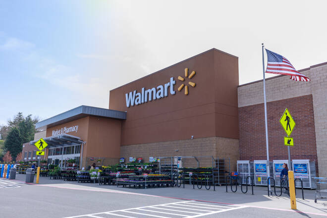Walmart store in Portland, Oregon, USA